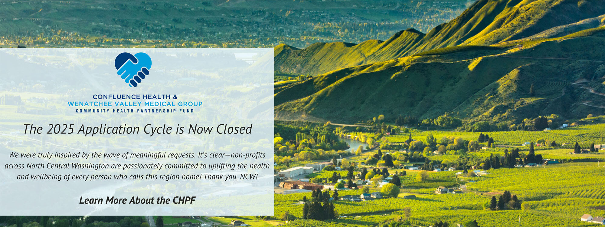 partnership fund now closed banner