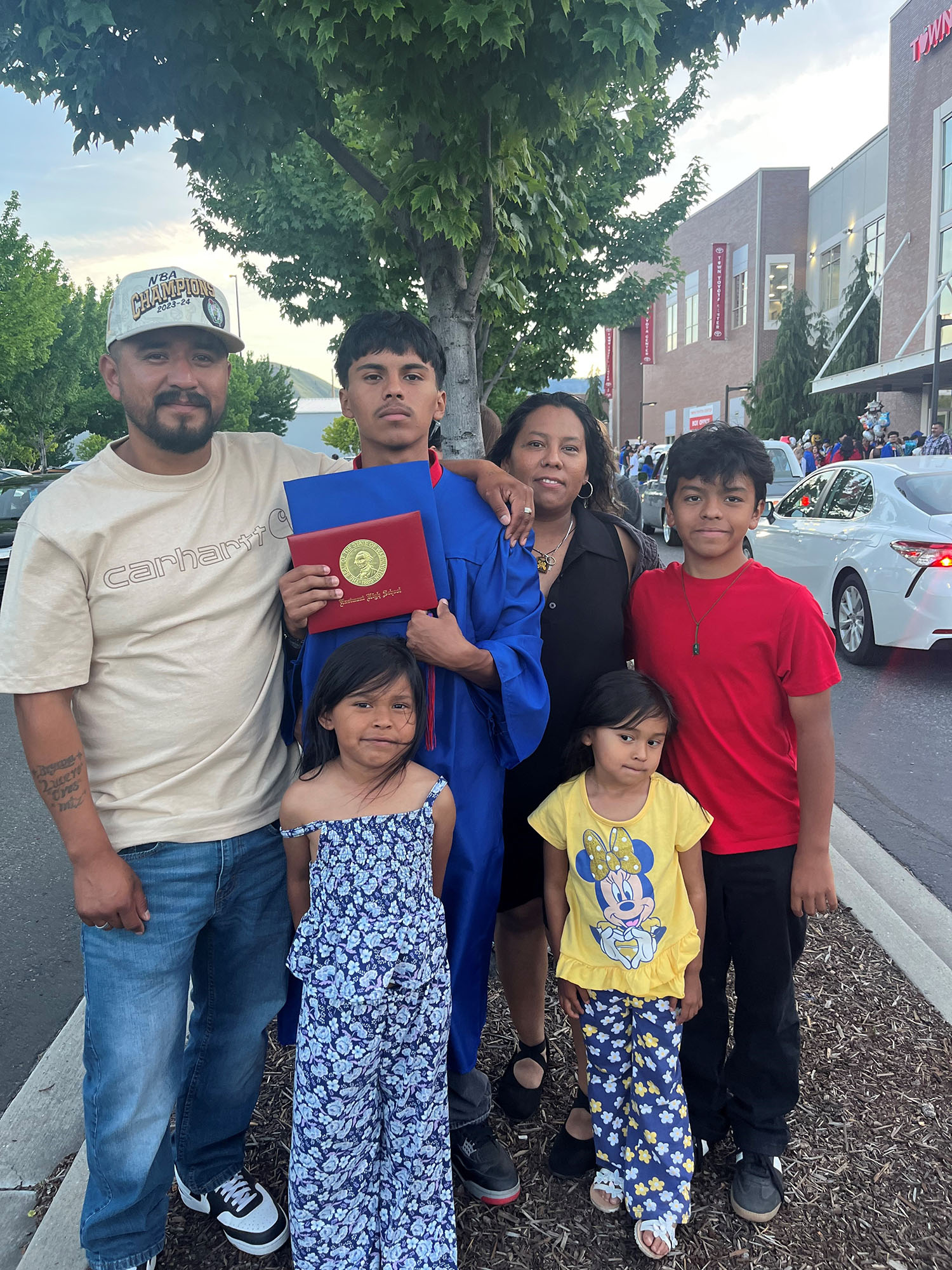 Maria's Son Graduating